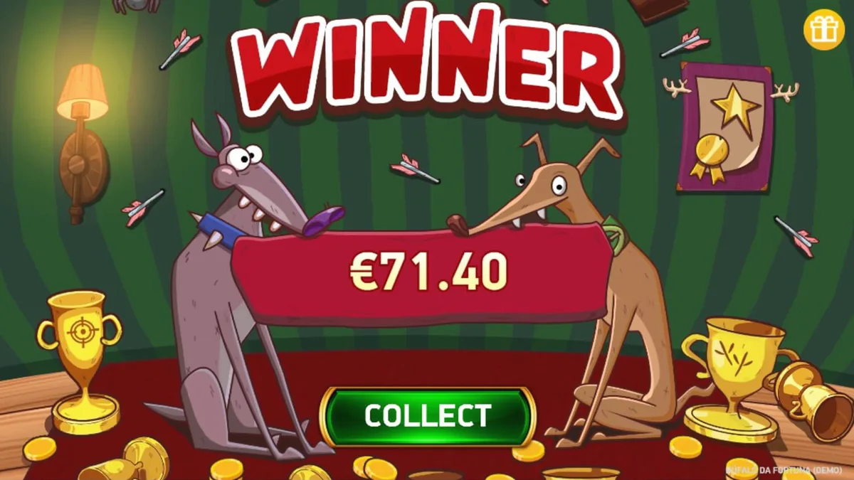 Buffalo da Fortuna slot interface dengan tema padang rumput Amerika