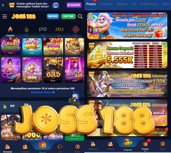 JOSS188 Maxwin Pola Gacor Hari Ini